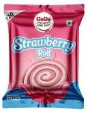 Strawberry Roll (1 pc)