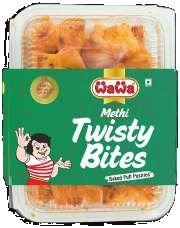 Twisty Bites - Methi (150gm)